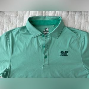 Men’s Green Charles Schwab Polo